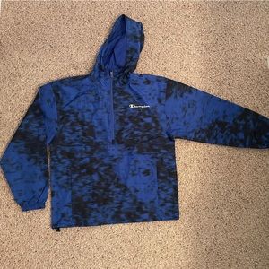 Champion Half Zip Men’s Windbreaker- Medium